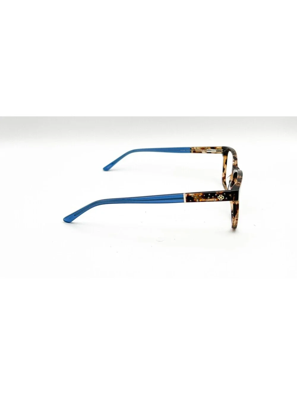 Ann Taylor At008 C02 Dark Tortoise Teal Authentic Eyeglasses 54-16-135
